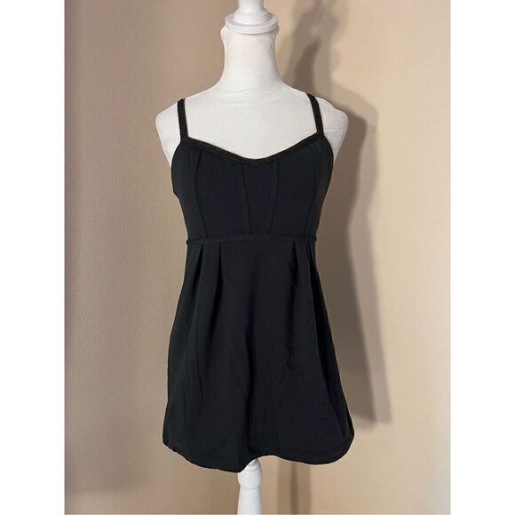 Lululemon Black Bulerias Athletic Tank Top Size 6 - Picture 1 of 7